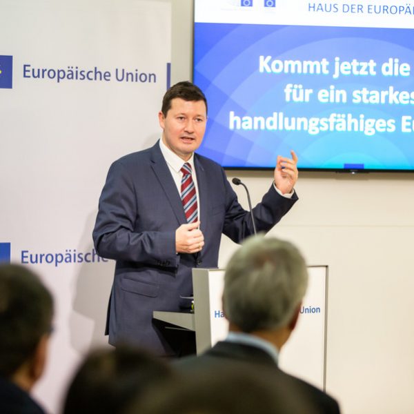 Unser Projekt „European Awareness“ und das Jahr der Jugend 2022: Grußbotschaft von  Prof. Dr. Selmayr