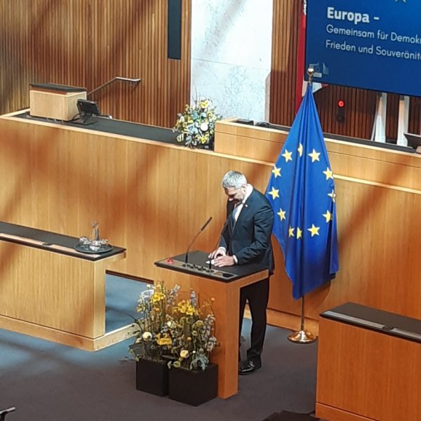 Europaveranstaltung im Parlament in Wien:  Gemeinsam für Demokratie, Frieden und Souveränität