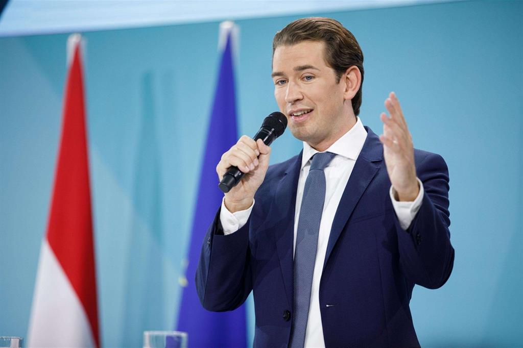 Illustration: In Austria trionfa Kurz, rebus governo