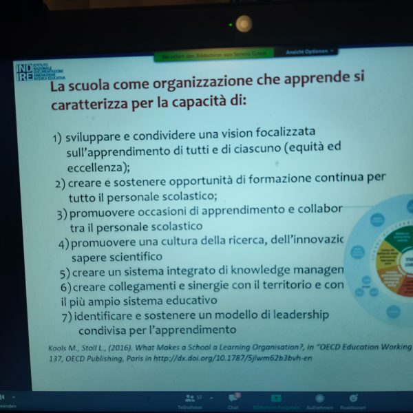 Per un miglioramento della scuola e della società…