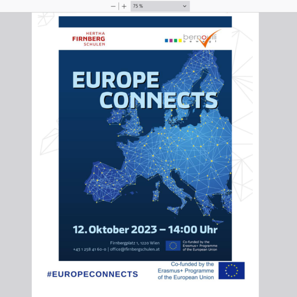 „EUROPE CONNECTS“- DAS Multiplier Event zur CEC in Wien am 12.10.2023